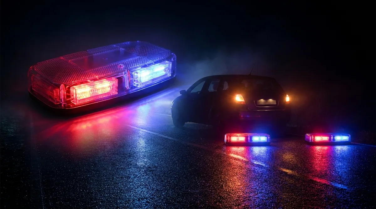 Towing and rescue warning light application